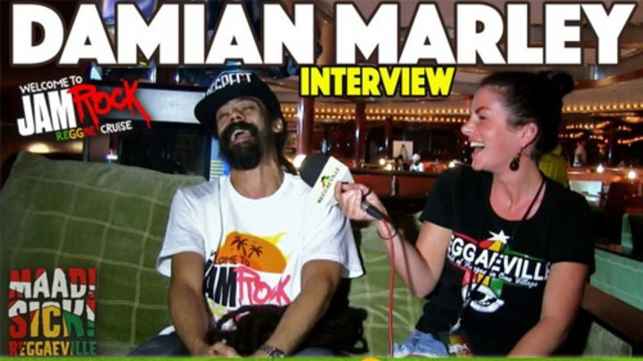 Interview With Damian Marley @ Welcome To Jamrock Reggae Cruise 2015 [12/3/2015]