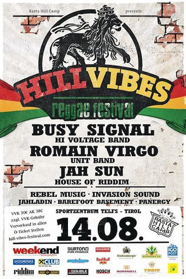 Hill Vibes Reggae Festival 2014