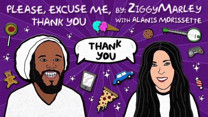 Ziggy Marley feat. Alanis Morissette - Please Excuse Me Thank You [9/18/2020]