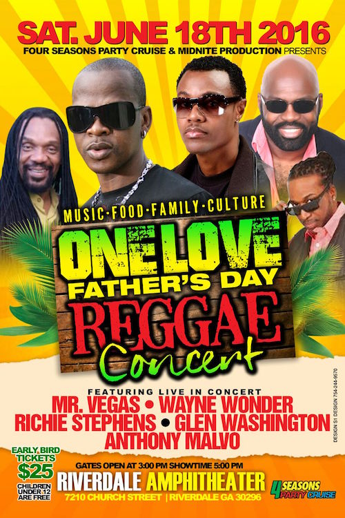 One Love Father's Day Reggae Concert 2016