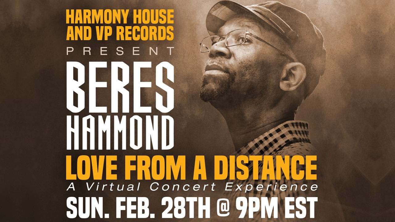 Beres Hammond - Love From A Distance 2021 (Live Stream) [2/28/2021]