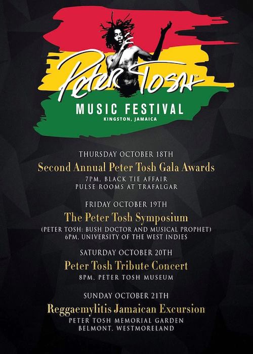 Peter Tosh Music Festival 2018