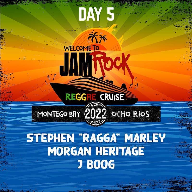 Welcome To Jamrock Reggae Cruise 2022
