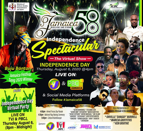 Jamaica 58 Independence Spectacular 2020