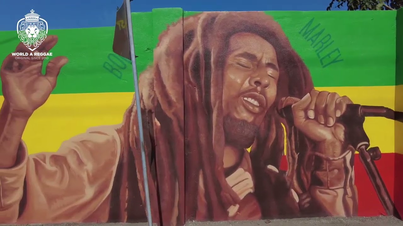 Bob Marley: One Love Mural in Trench Town Jamaica [2/20/2024]