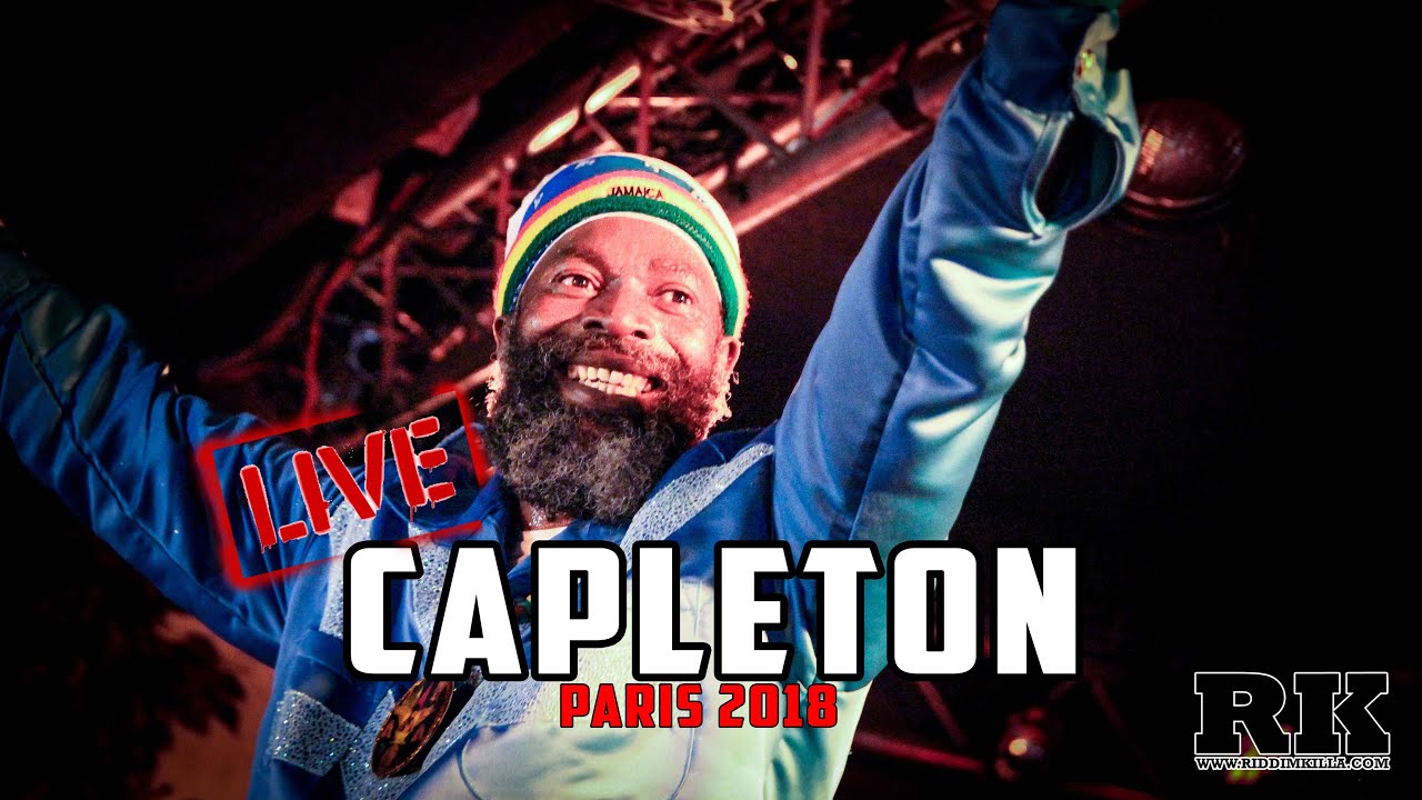 Capleton & The Prophecy Band in Paris, France @ La Bellevilloise [8/26/2018]