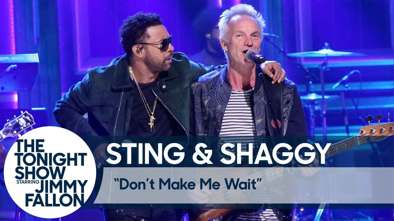 Sting & Shaggy feat. The Roots - Don't Make Me Wait @ Tonight Show Starring Jimmy Fallon [4/24/2018]