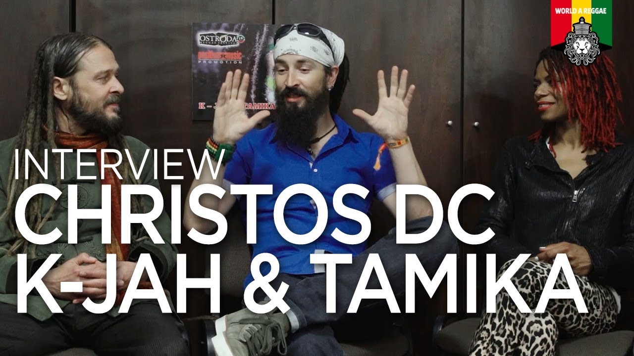 Christos DC, K-Jah & Tamika Interview @ Ostroda Reggae Festival 2019 [7/13/2019]